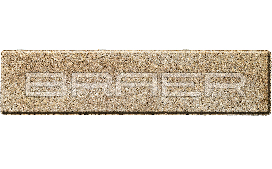 Плитка тротуарная BRAER Ригель 2.0 Color Mix Саванна 320*80*60 мм