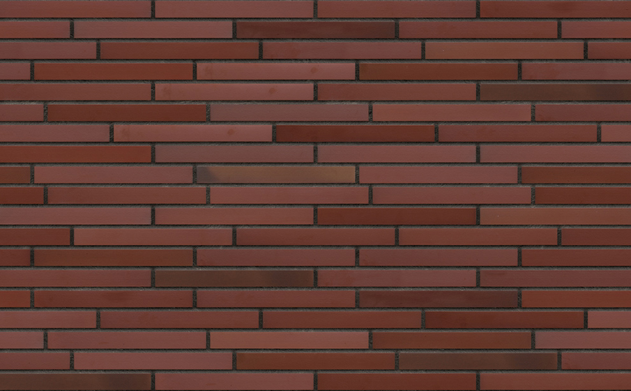 Клинкерная плитка под кирпич King Klinker KING SIZE 11 Tibetan flame гладкая LF, 490*52*14 мм