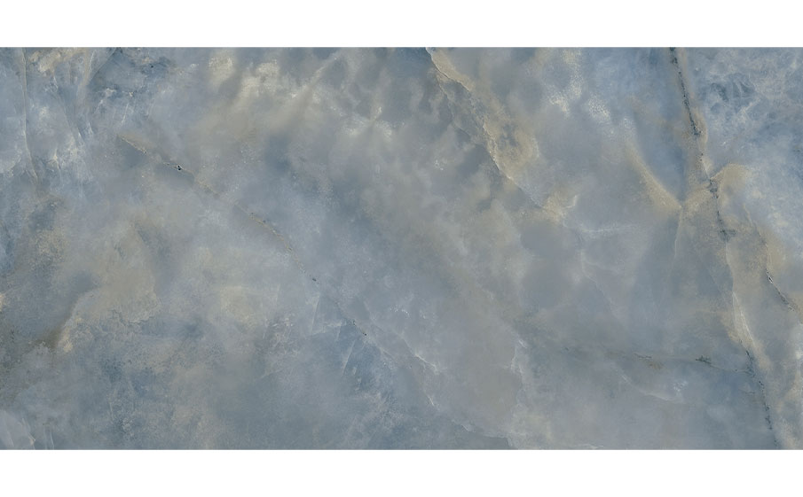Керамогранит KERAMA MARAZZI Ониче голубой лаппатированный обрезной, 1195*600*9 мм