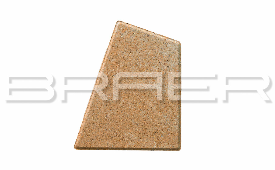 Плитка тротуарная BRAER Витраж Color Mix Плато, толщина 80 мм