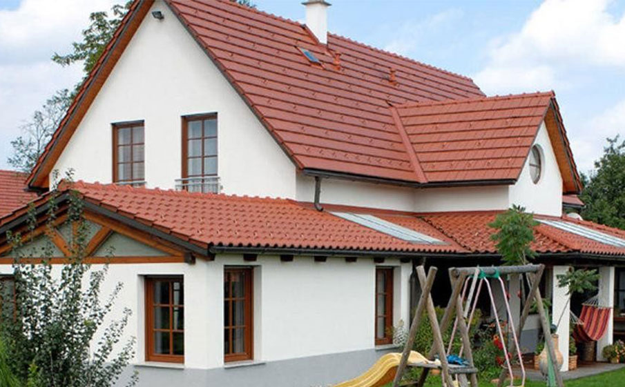 Керамическая черепица рядовая TONDACH Figaro 11 (Planoton 11), Red engobe