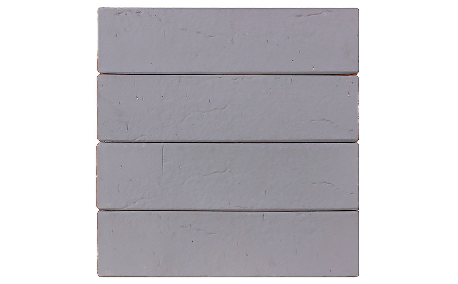Кирпич клинкерный ЛСР Осло серый ангоб винтаж, 250*85*65 мм
