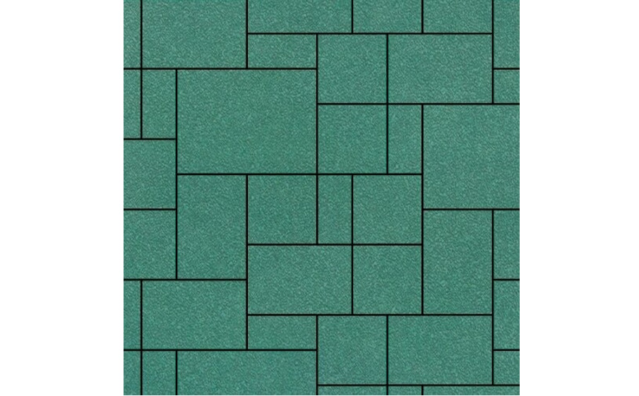 Плитка тротуарная SteinRus, Инсбрук Альпен Б.7.Псм.6, Native, оливковый, толщина 60 мм