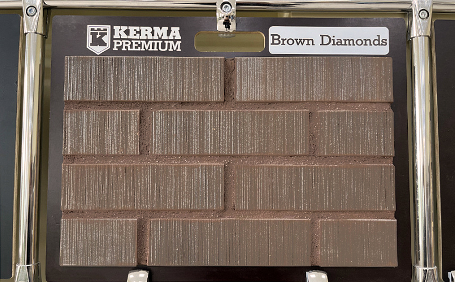 Кирпич облицовочный ТМ Kerma Premium Даймондс 250*85*65 мм