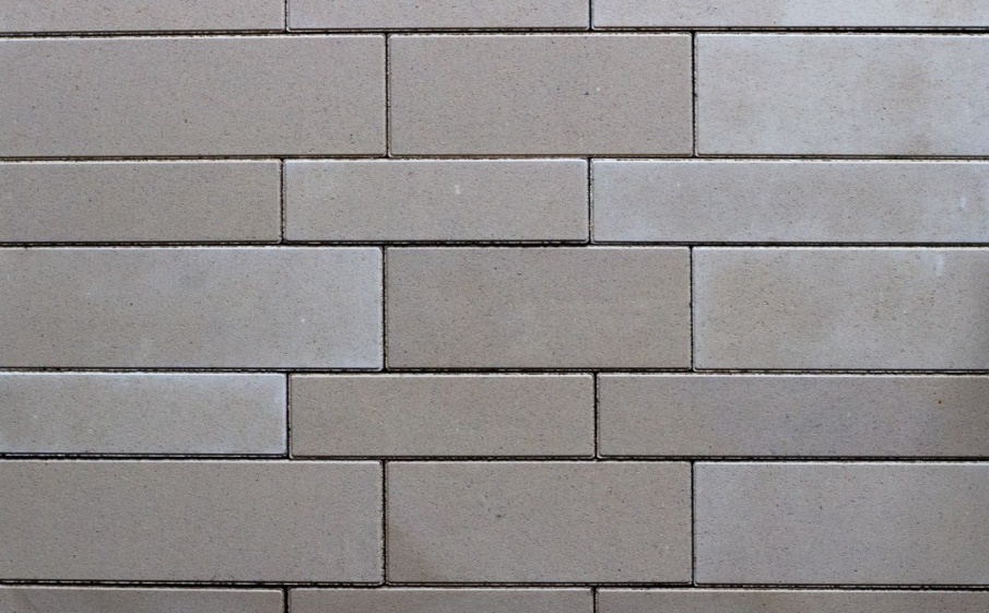 Плитка тротуарная Паркет Б.9.Псм.8 стандарт гладкий серый, комплект 4 шт, толщина 80 мм