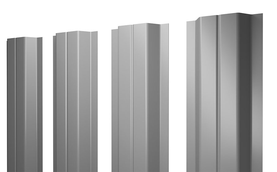 Штакетник П-образный В 0,4 PE RAL 8017 шоколад