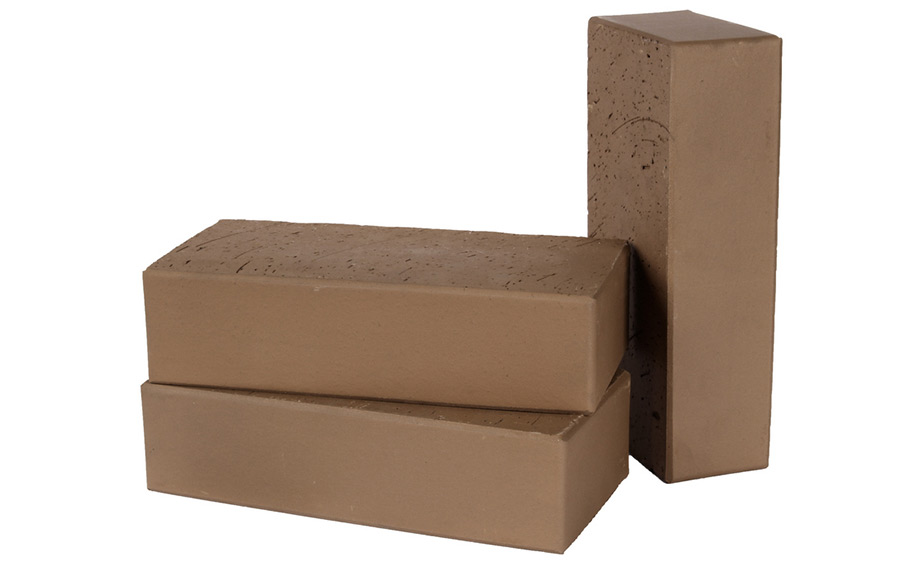 Печной кирпич Lode Brunis полнотелый гладкий, 250*120*65 мм