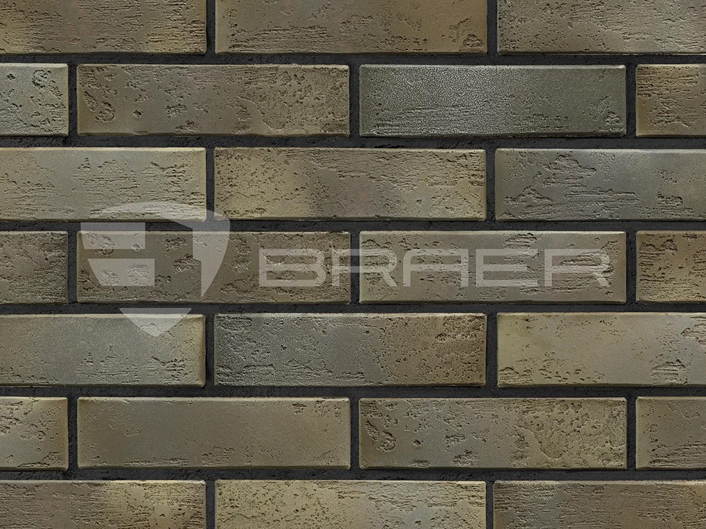Кирпич BRAER PRO 2.10, 250*120*65 мм