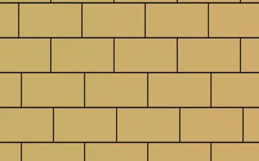 Плитка тротуарная SteinRus Бельпассо Медио Б.10(Б).П.8, гладкая, песочный, 225*150*80 мм