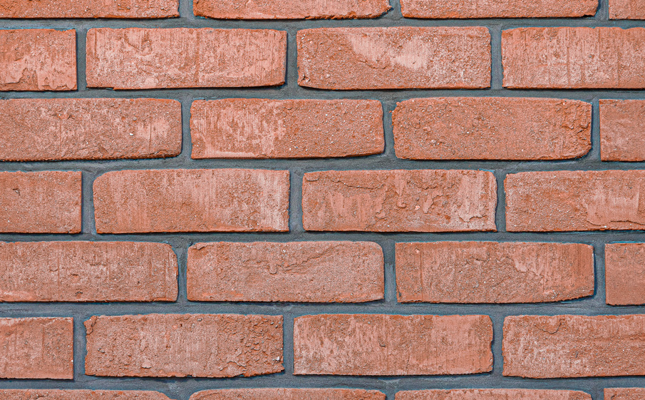 Кирпич облицовочный Faber Jar Петровский Штандарт Красный, 215*102*65 мм