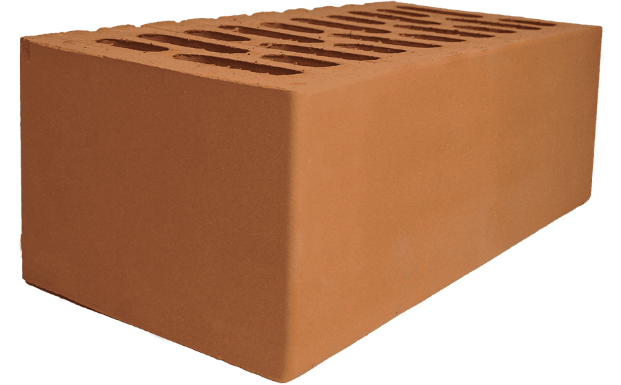 Кирпич облицовочный Кротовский КЗ Классика красный 250*120*88 мм