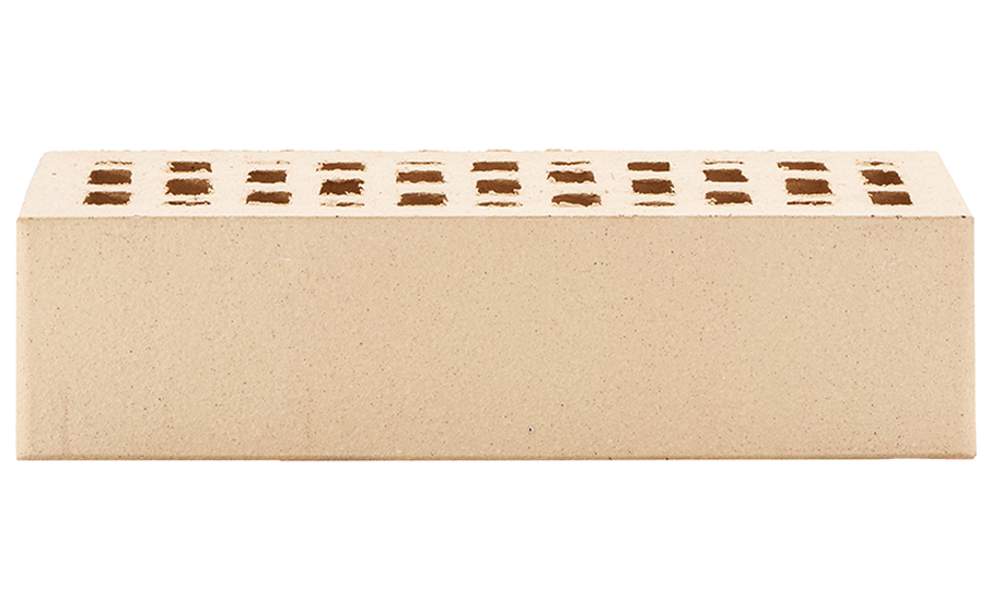 Кирпич облицовочный ЛСР слоновая кость гладкий М175 250*120*65 мм