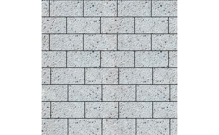 Плитка тротуарная SteinRus Прямоугольник В.6.П.8 Backwash, Мрамор, 200*100*80 мм