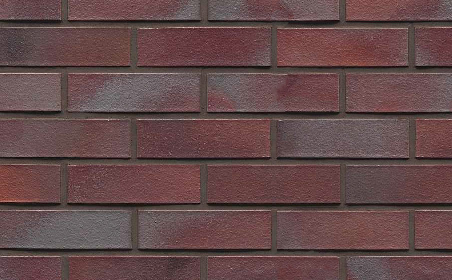 Клинкерная плитка Muhr 10 Violettblau geflammt, 240*52*15 мм