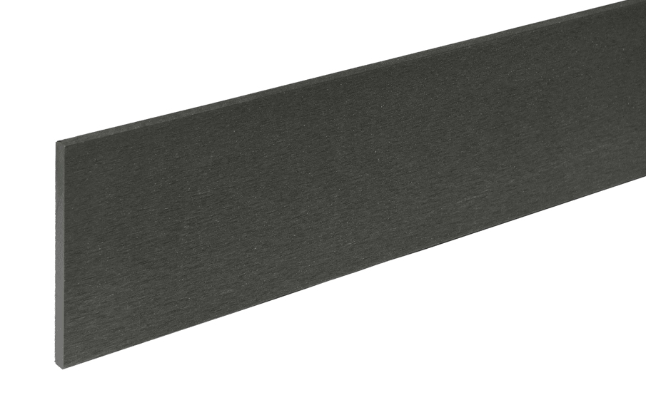 Универсальная панель (подступенок) для террасной доски CM (CM Decking) Черное дерево (Black wood), 3000*150*9,5 мм