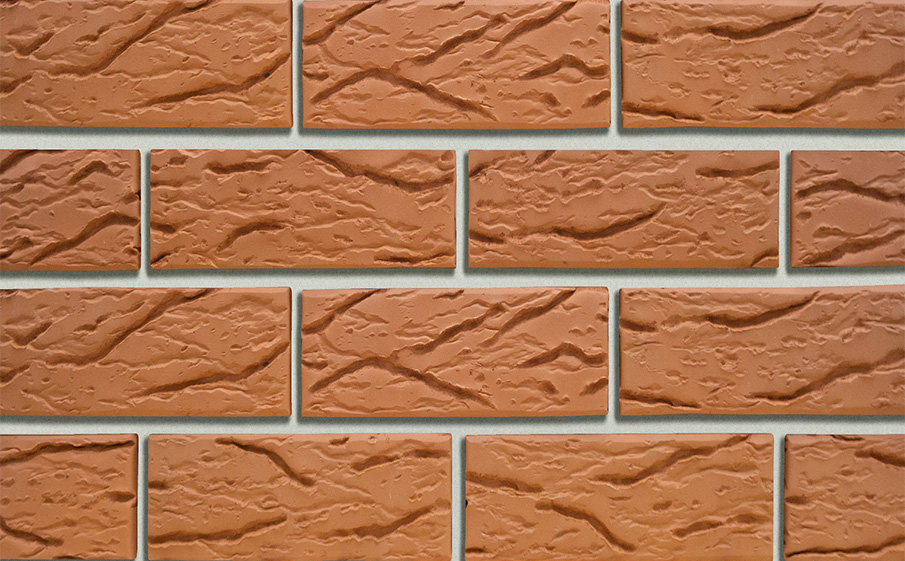 Кирпич облицовочный Кротовский КЗ Классика красный рустик 250*120*88 мм