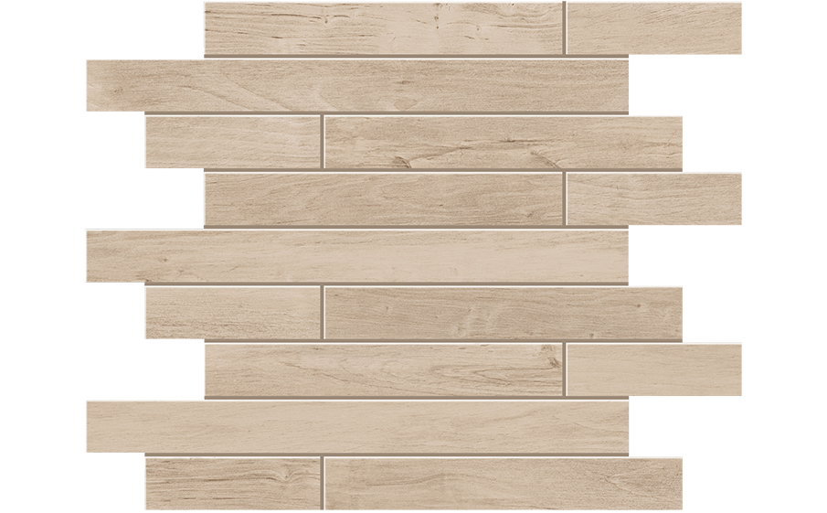 Мозаика Muretto Estima Soft Wood SF02 неполированный 350*300 мм