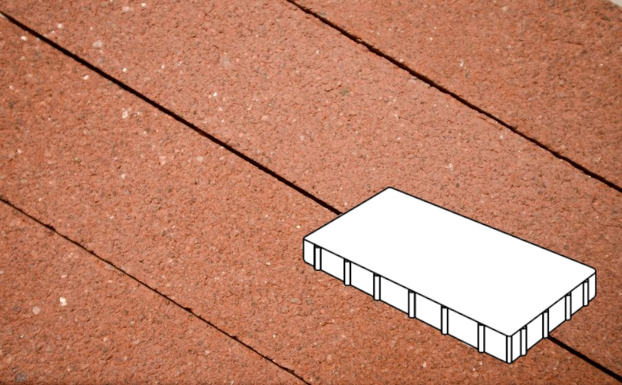 Плитка тротуарная Готика Premium Silver, Плита Б.6.П.8, №7, 400*200*80 мм