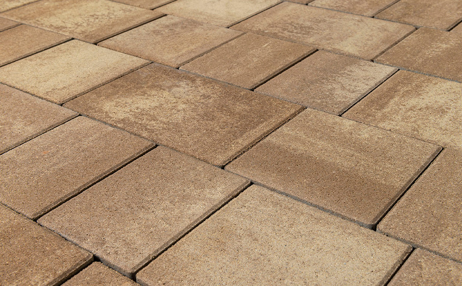 Плитка тротуарная BRAER Старый город Венусбергер Color Mix Миндаль