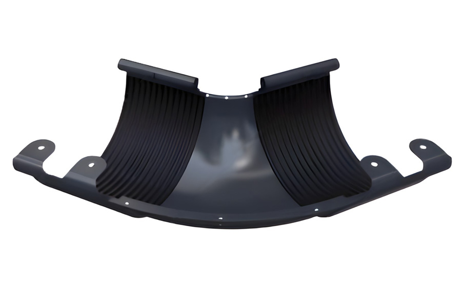 Внешний угол желоба 135° BRAAS, 125/90 мм, сталь, графит