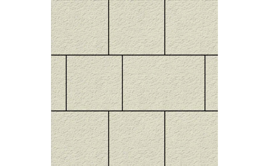 Плитка тротуарная SteinRus Инсбрук Ланс Б.5.Псм.6, Old-age, слоновая кость, толщина 60 мм