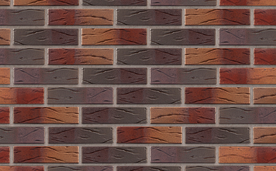 Кирпич облицовочный Славянский КЗ Прованс-Bunt-Руст, 250*120*65 мм