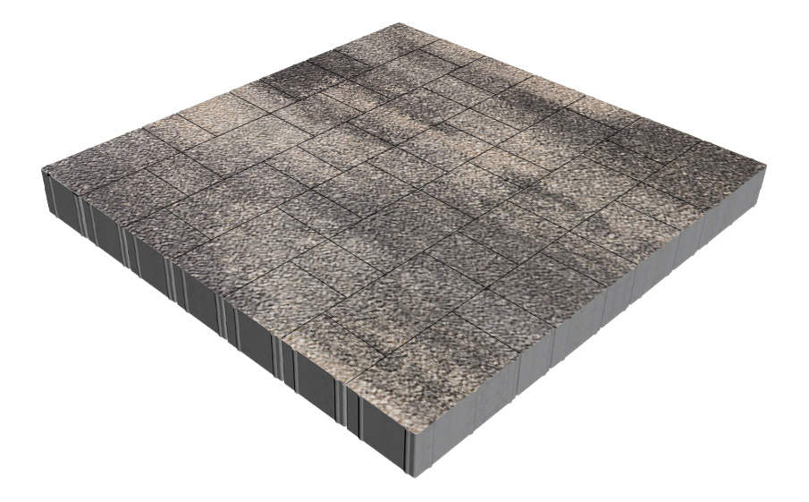 Плитка тротуарная SteinRus Новый город Рид В.8.Псм.8, Old-age, Нокс, толщина 80 мм