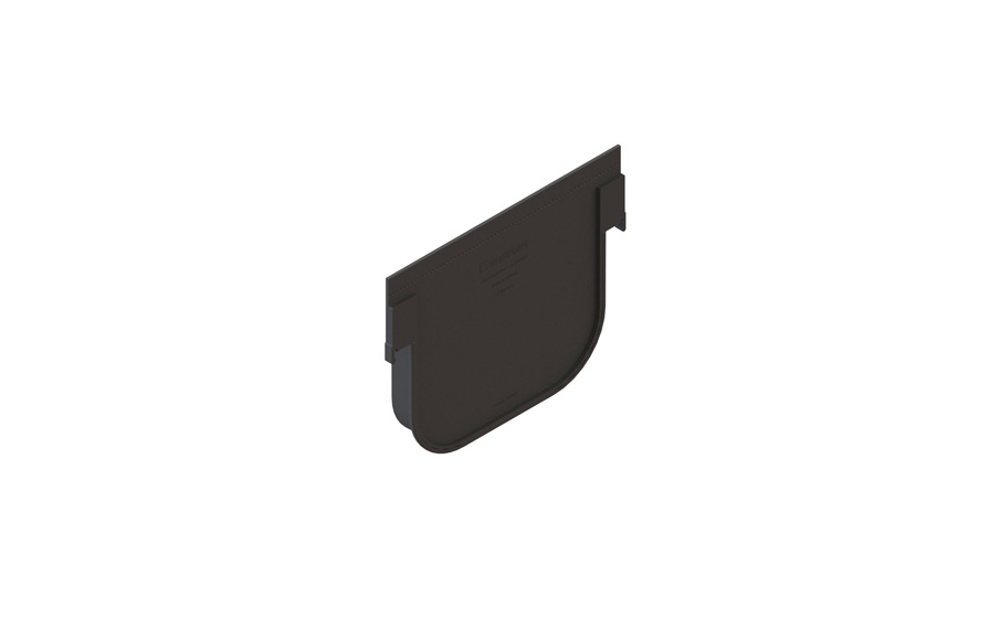 Заглушка глухая Standartpark Basic DN200, 256*30*197 мм