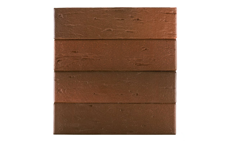 Кирпич облицовочный пустотелый ЛСР, красный флэш ультра, рустик, 250*120*65 мм