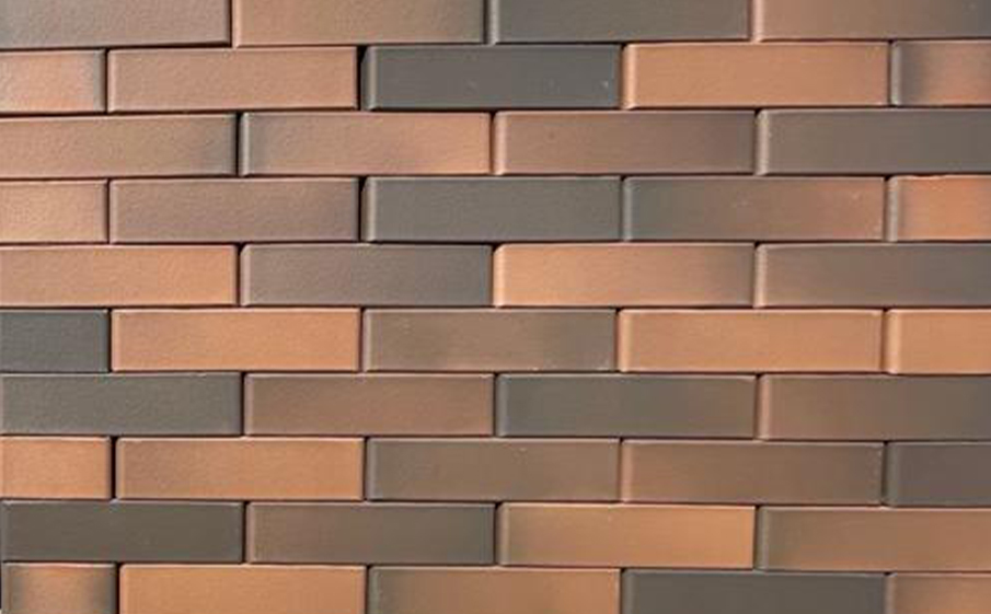 Кирпич облицовочный пустотелый ЛСР, светло-коричневый флэш, гладкий, 250*120*65 мм