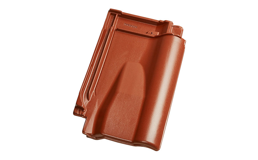 Керамическая черепица вентиляционная TONDACH Samba 11 (Sensaton 11), Red engobe