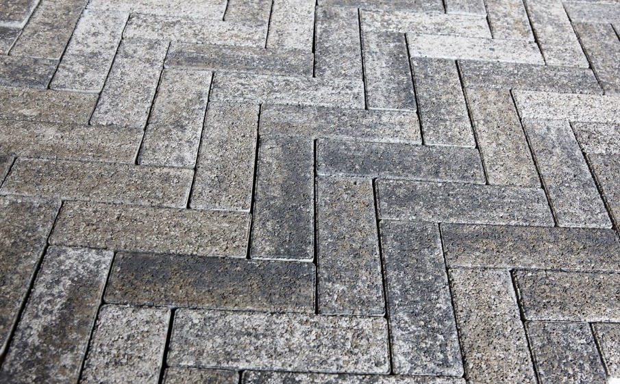 Плитка тротуарная Паркет Б.4.П.6 листопад гранит старый замок, 180*60*60 мм