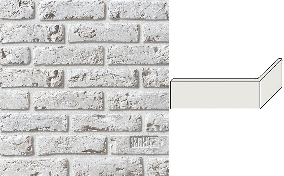 Декоративный кирпич Leonardo Stone угловой элемент Орлеан 240/110*75*18 мм 100