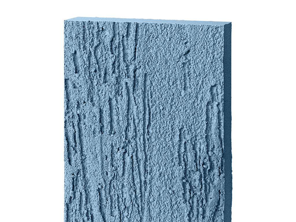 Фиброцементная панель БЕТЭКО Короед RAL 5024 (пастельно-синий), 1570*1200*8 мм