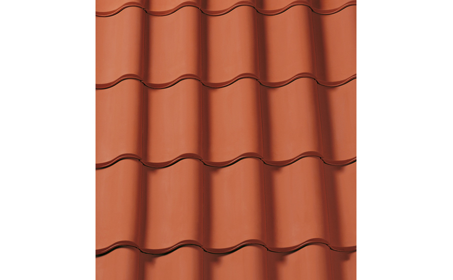 Керамическая черепица рядовая CREATON Sinfonie натуральный красный