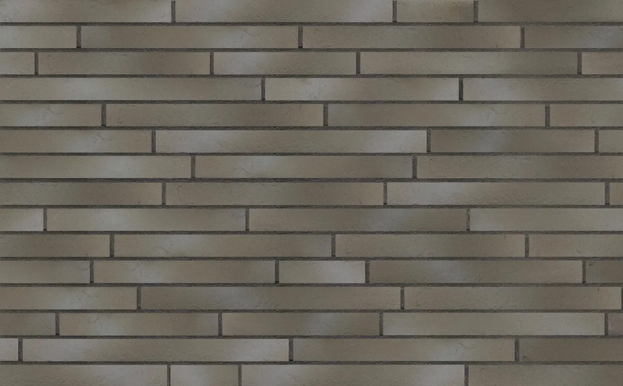 Клинкерная плитка под кирпич Terramatic Forta Grey AC, 390*40*14 мм