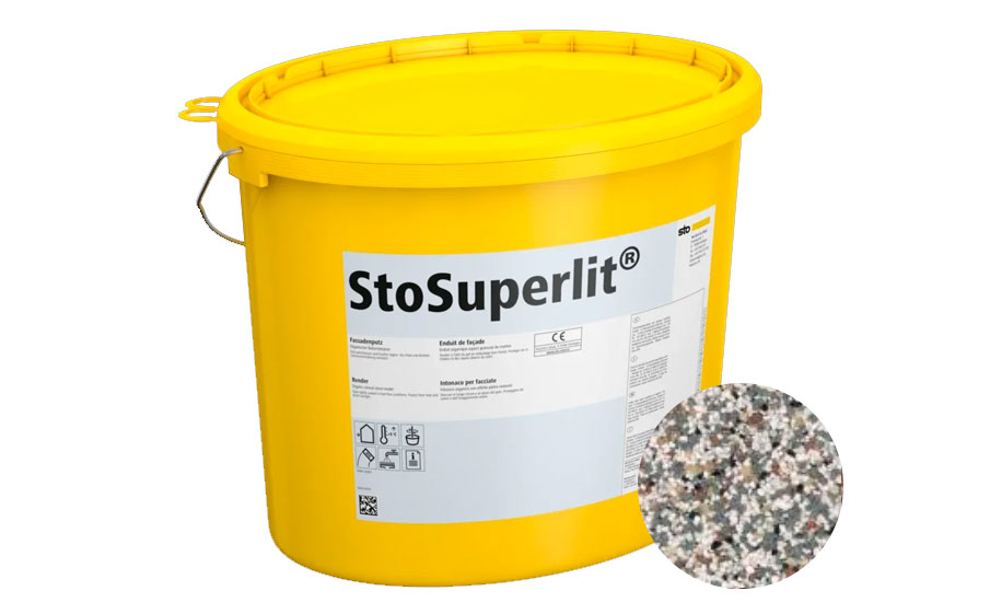 Декоративная штукатурка из натурального камня Sto-Superlit K 2,0, цвет 409, 23 кг