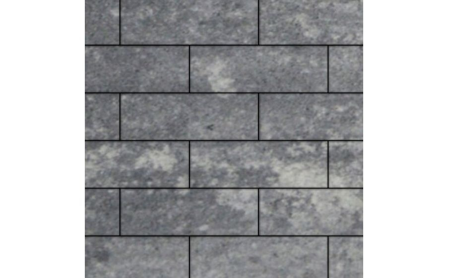 Плитка тротуарная SteinRus Ригель В.4.П.8 гладкая, ColorMix Актау, 300*100*80 мм