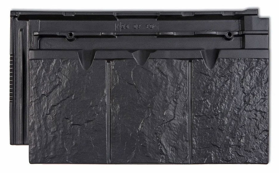 Керамическая черепица рядовая La Escandella Visum3, Slate Klinker