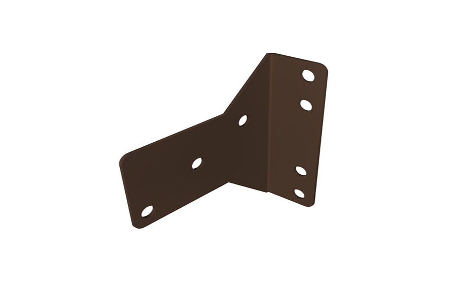 Кронштейн Grand Line универсальный накладной RAL 8017