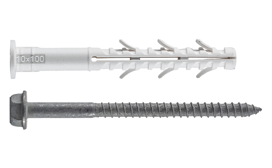 Фасадный дюбель TSX-500F TECH-KREP, 10*100 мм, 200 шт/уп