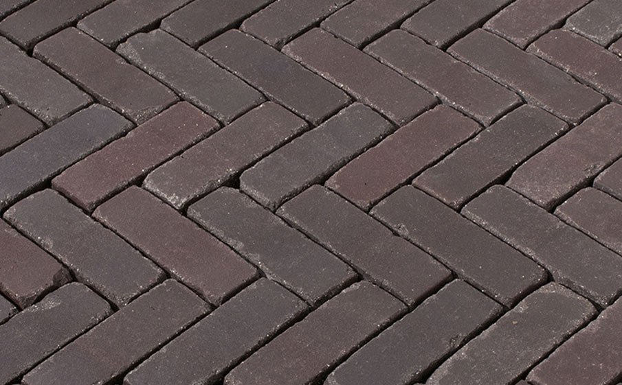 Клинкерная брусчатка ригельная Vandersanden Bolzano Antica коричневый, 204*67*50 мм