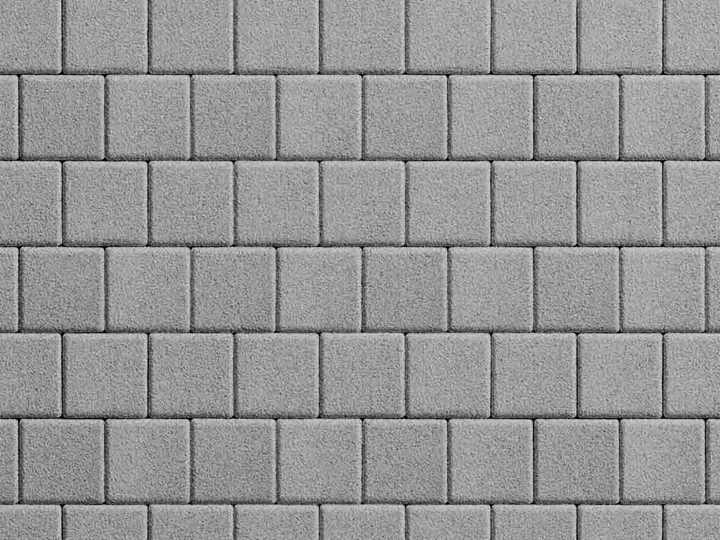 Плитка тротуарная Квадрат Б.3.К.6 гранит, белый, 100*100*60 мм 