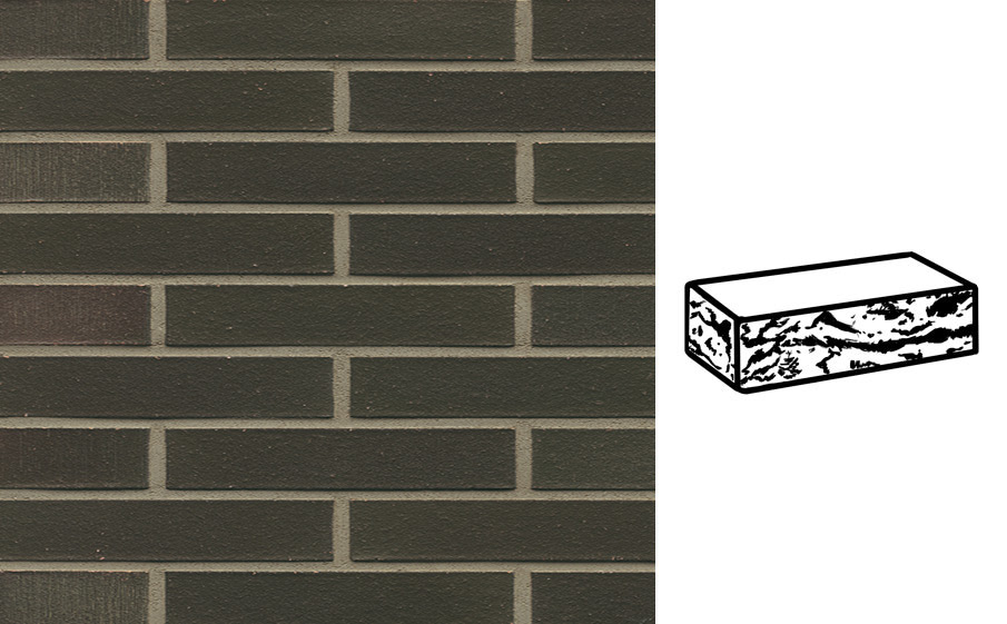 Кирпич клинкерный Muhr 17 Javagrun готик, 290*90*52 мм