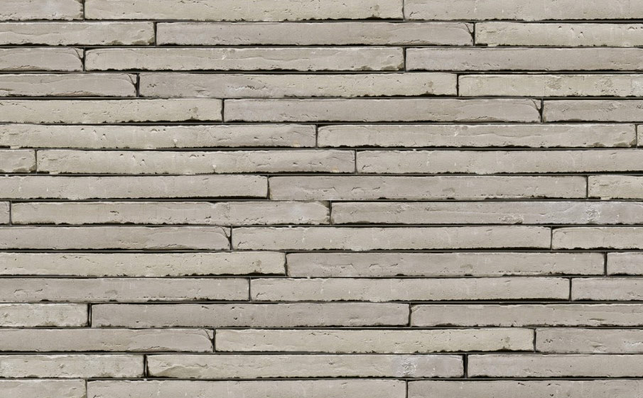 Кирпич ригельный Terca Polaris Wasserstrich Special Grijs, 510*100*40 мм