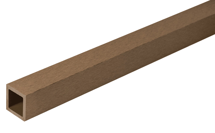 Промежуточный профиль CM Рэлинг (CM Railing) Тик (Teak), 3000*40*40 мм