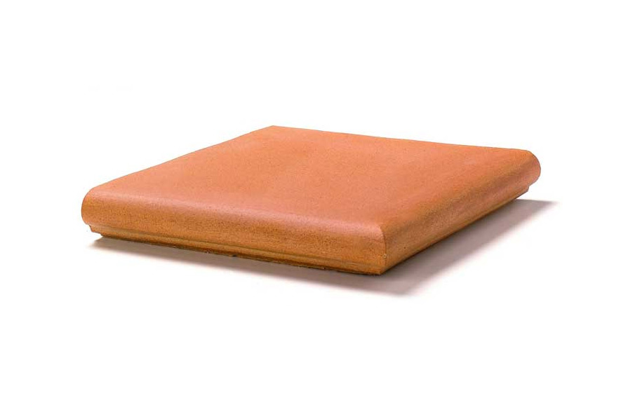 Клинкерная угловая ступень-флорентинер Gres Aragon Natural 330*330*18(53) мм