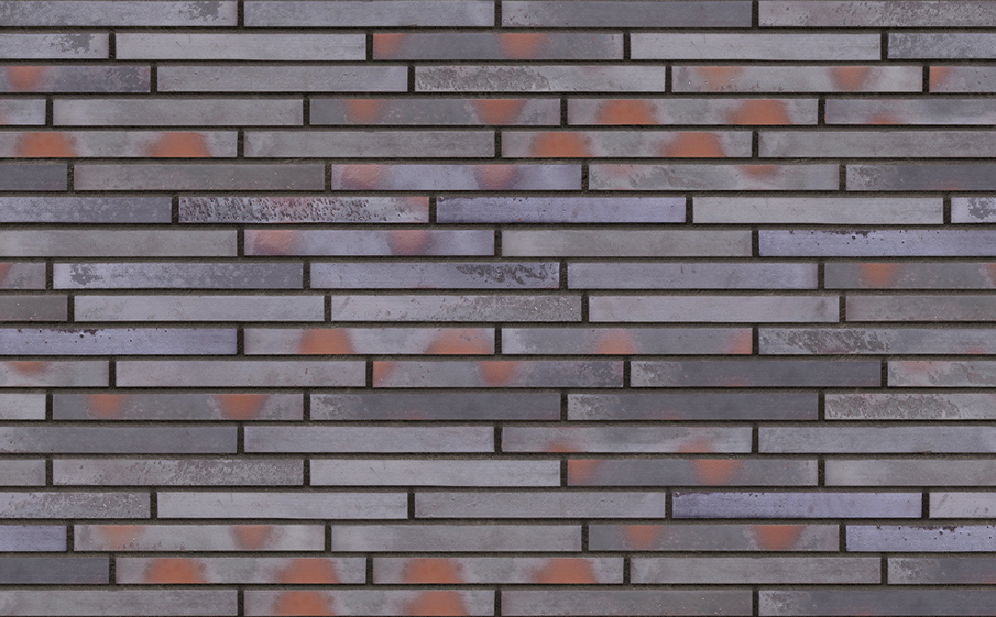 Клинкерная плитка под кирпич King Klinker KING SIZE 06 Argon wall гладкая LF, 490*52*14 мм