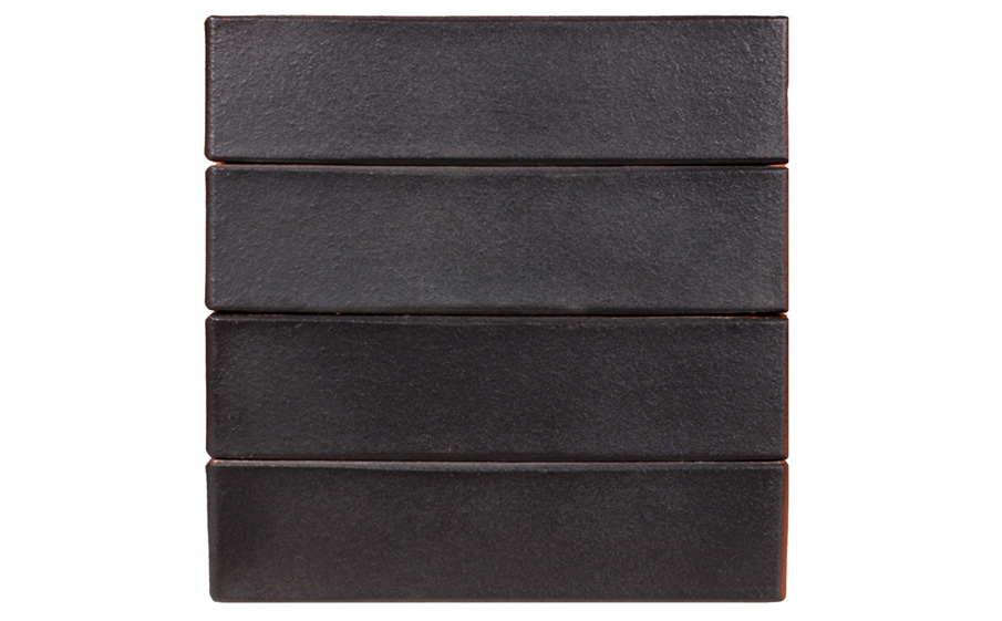 Кирпич клинкерный ЛСР Гетеборг графитовый ангоб гладкий, 250*85*65 мм