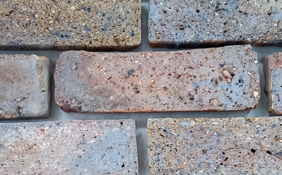 Керамическая плитка под кирпич Decorcera London Multi Color, 215*65*18 мм